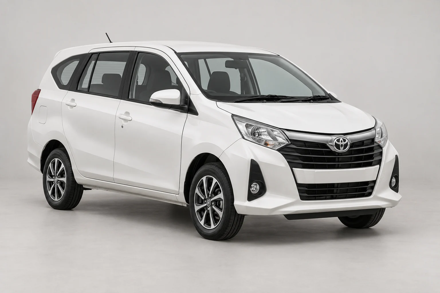 Ilustrasi kendaraan Toyota Calya