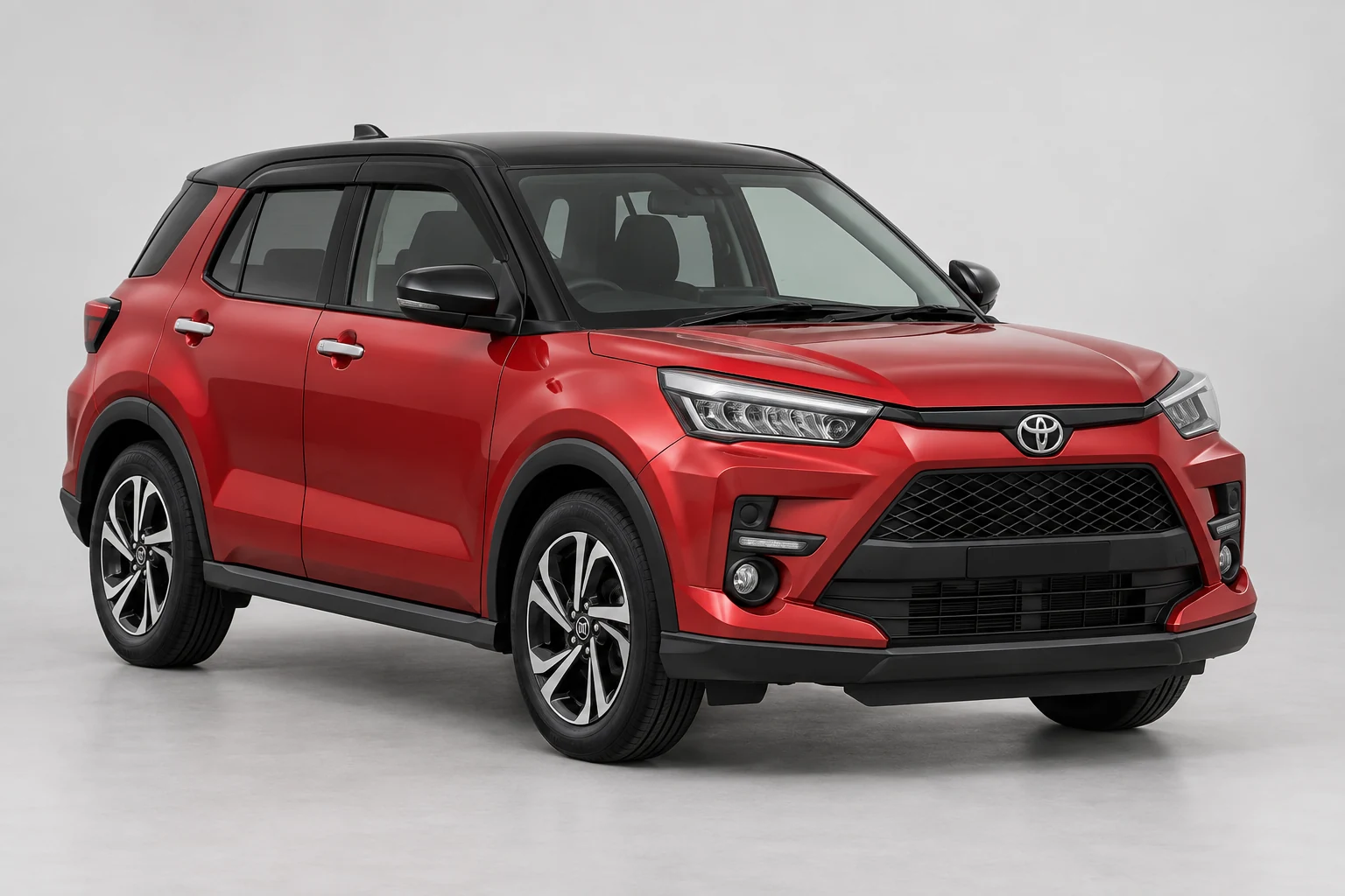 Ilustrasi kendaraan Toyota Raize